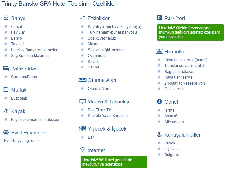 Trinity Bansko SPA Hotel